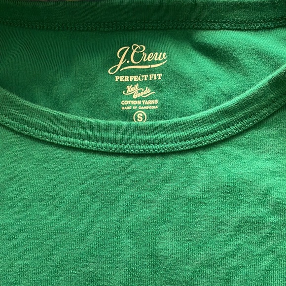J. Crew Irish Clover slim perfect tee - Picture 5 of 8